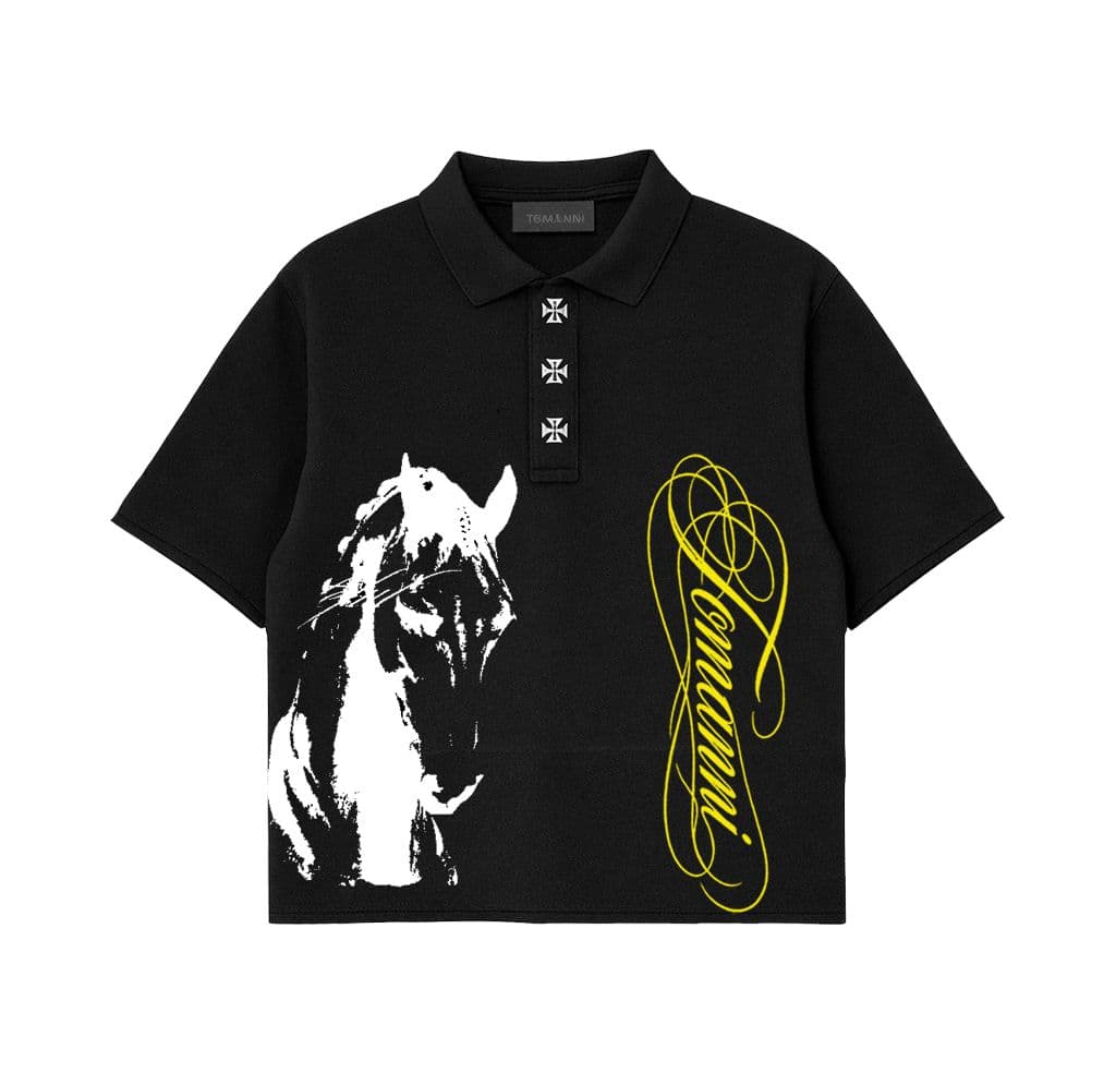 TMN STALLION EMBLEM POLO
