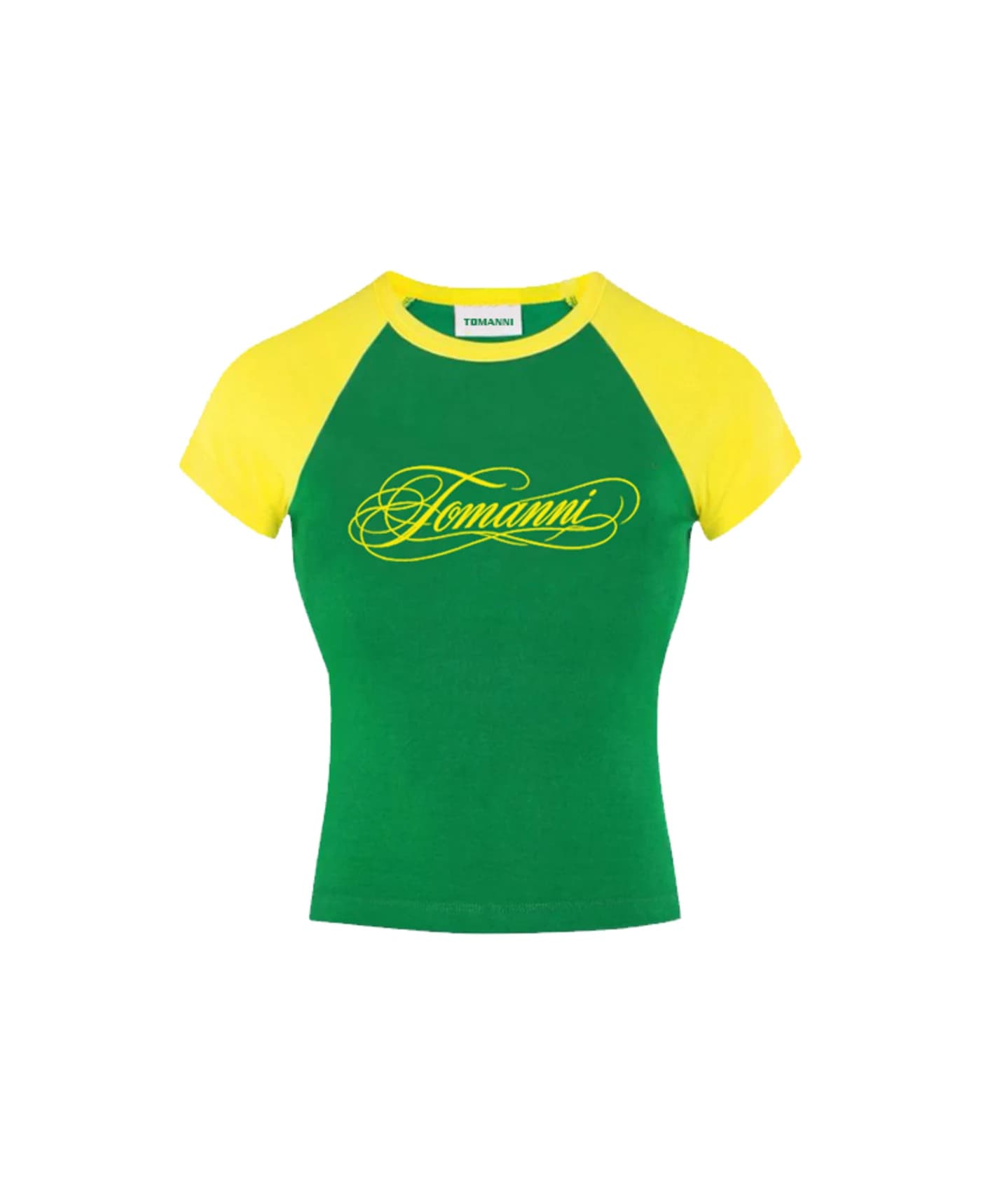 TMN CROP LOGO TEE